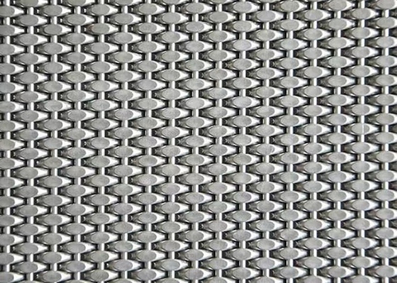 Het schermkabinet Geweven Geplooide Draad Decoratief Mesh Square Cloth 1 Duim
