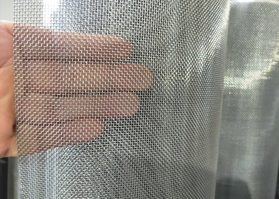 De Doek van de het Roestvrije staaldraad van FUHANG 304, Vierkant Gat die 12x12-Draadnetwerk zeven