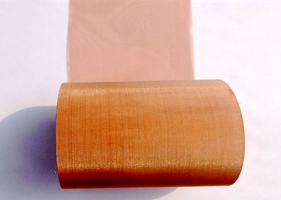 80x80 Mesh Copper Wire Mesh 0.110.12m Koper Geweven Stoffen Vrije Steekproef