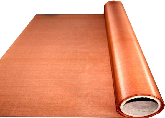 80x80 Mesh Copper Wire Mesh 0.110.12m Koper Geweven Stoffen Vrije Steekproef
