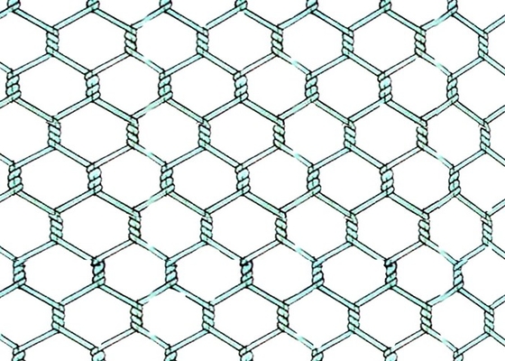 Het dubbel verdraaide Hexagonaal Draadnetwerk 0.55.0mm Gegalvaniseerd Kippegaasnetwerk