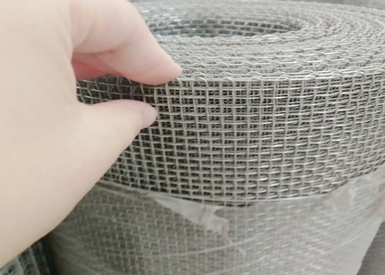 2- 50 Mesh Galvanized Steel Wire Mesh 1m 1.2m Geweven Hardwaredoek voor het Zeven