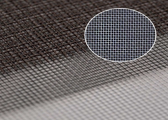 0.53m t-304 het Scherm Mesh Corrosion Resistance 10mesh van het Roestvrij staalvenster - 30mesh