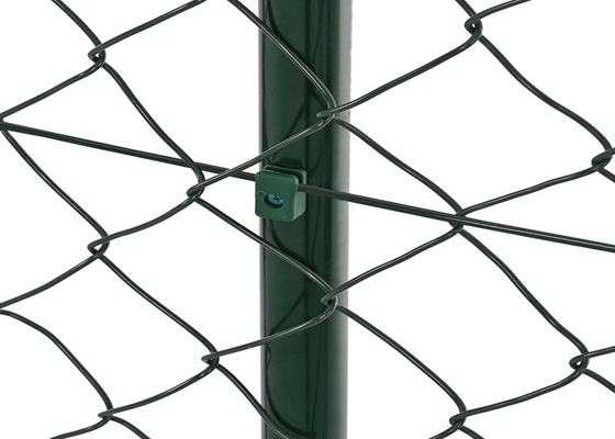30m Geweven Kettingsrelatie Mesh Fence/Gegalvaniseerd Diamond Wire Mesh