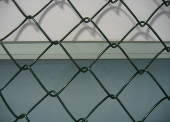 Groene van de Verbindingsmesh fence anti corrosive high van de Metaalketting Aangepaste de Sterktegrootte