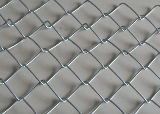 30m Geweven Kettingsrelatie Mesh Fence/Gegalvaniseerd Diamond Wire Mesh