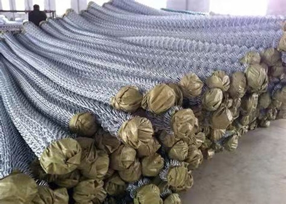 304 de Verbinding Mesh Fence van de roestvrij staalketting 1.2mm4.5mm ISO9001-Certificatie