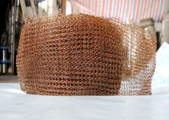 Koper Gebreid Draadnetwerk 0.0182.03mm niet Brandbare Draaddiameter