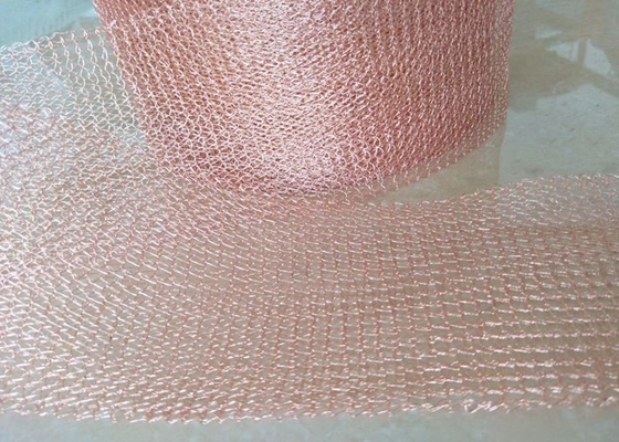 Koper Gebreid Draadnetwerk 0.0182.03mm niet Brandbare Draaddiameter
