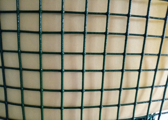 Groen pvc bedekte Gelaste Draad Mesh Fencing met een laag