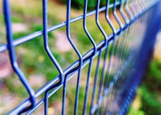 Pvc bedekte Gelaste Draad Mesh Panel Long Hole 2,0 met een laag - 4.0mm Draadmaat