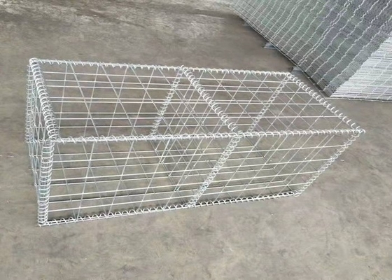 Gabion 10 Met een laag bedekt pvc de Maat van het Gelaste Rechthoekgat van Draadnetwerk 2 X 2