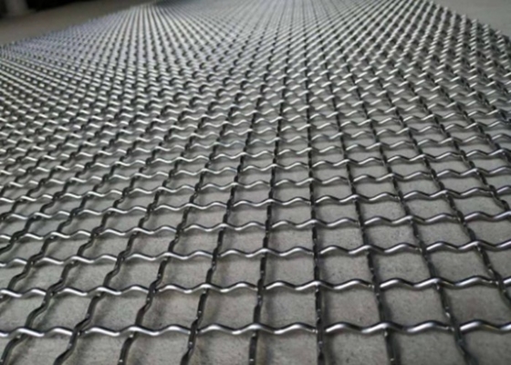 0.510mm galvaniseerde de Hete Onderdompeling Draadnetwerk, Roestvrij staal Geplooid Mesh For Protection
