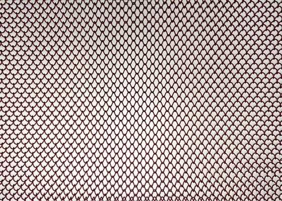 Diamond Hole Architectural Metal Mesh 0.52m de Rolgordijn van het Breedtemetaal