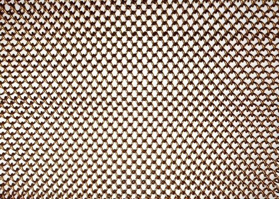 Diamond Hole Architectural Metal Mesh 0.52m de Rolgordijn van het Breedtemetaal