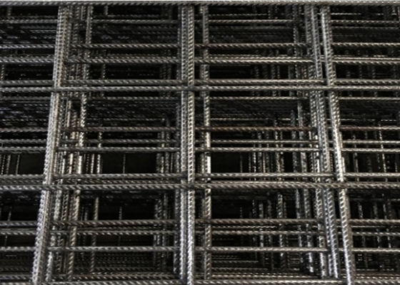 Laag Koolstofstaaldraad Mesh Panels, 26m Lengte Gelaste Staalomheining Panels