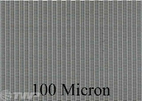 T304 / T316 schakelt het Duidelijke Nederlandse Weefselnetwerk 20x250 de Doek van de 100 Micronfilter in