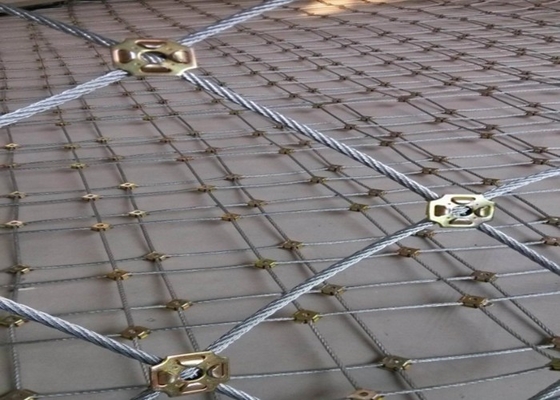 Vierkante van de Beschermingsmesh netting length cunstomized for van de Gatenhelling de Preventie Dalende Rotsen