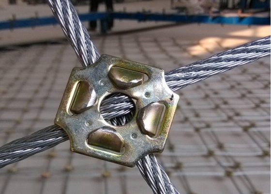 Vierkante van de Beschermingsmesh netting length cunstomized for van de Gatenhelling de Preventie Dalende Rotsen