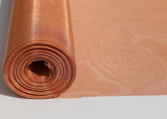 Fijn Koper Mesh Fabric, 60 Netwerk 80 Bestand Mesh Copper Shielding Mesh Wear