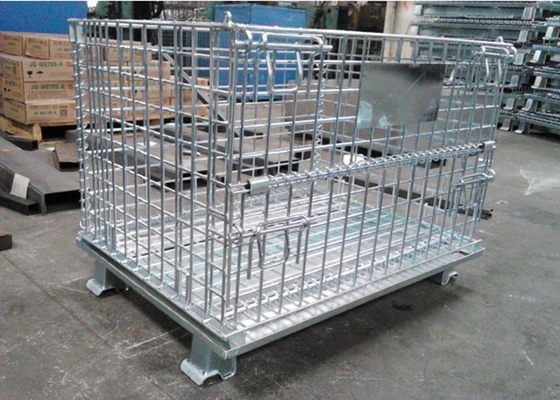 Metaal Mesh Storage Containers, Omzetdraad Mesh Storage Boxes