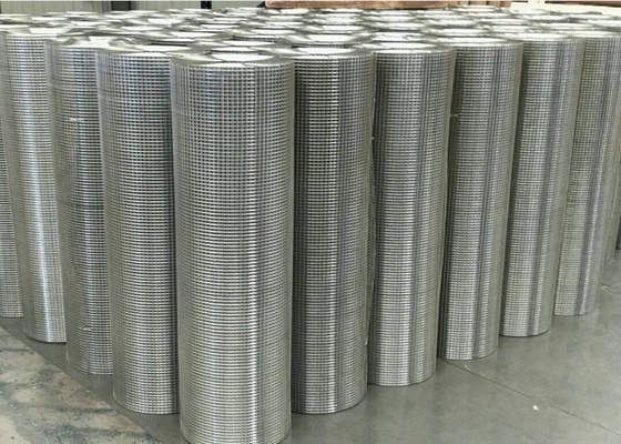 Gegalvaniseerde Gelaste Draad Mesh Rolls 3/8 het Openen van“ X 3/8“ de Omheining van de Bouwperimeter