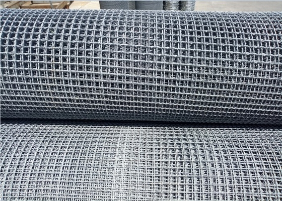 Het roestvrije staal plooide Draadnetwerk 0.510mm Breedte voor Mijnbouw wordt aangepast die