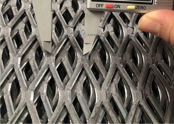 Staal Uitgebreid Afgevlakt/0.58mm Uitgebreid Metaalblad Metaal Diamond Mesh