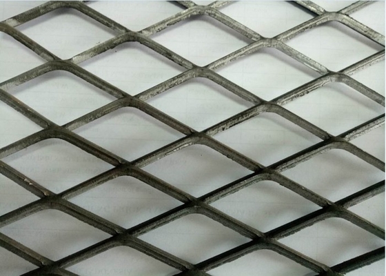 Standaardroestvrij staal Uitgebreid Metaal Mesh Screen Diamond Shaped Patterns