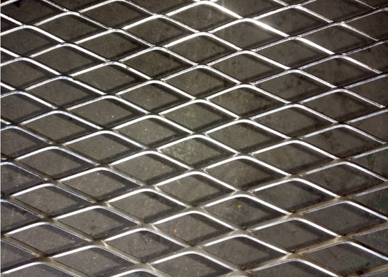 Opgeheven Uitgebreid Metaal Mesh Sheet 0.58mm Dikte Diamond Hole