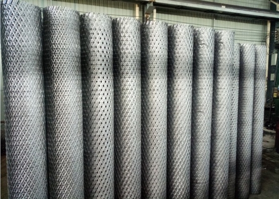 Standaardroestvrij staal Uitgebreid Metaal Mesh Screen Diamond Shaped Patterns