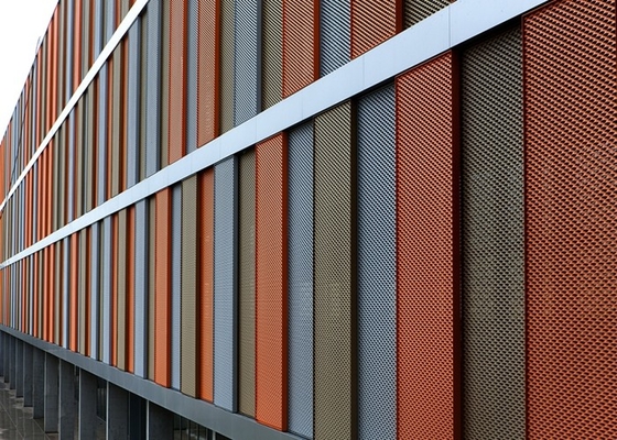 Architecturaal Aluminium Uitgebreid Metaalnetwerk 1.5mm - 6.0mm Dikte