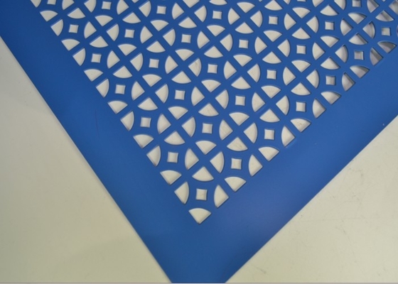 Hexagonaal Geperforeerd Aluminiumblad, 1m 1.22m Breedte Geperforeerd Aluminiumnetwerk