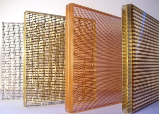 Decoratiedraad Mesh Laminated Glass, Architecturaal Draadnetwerk