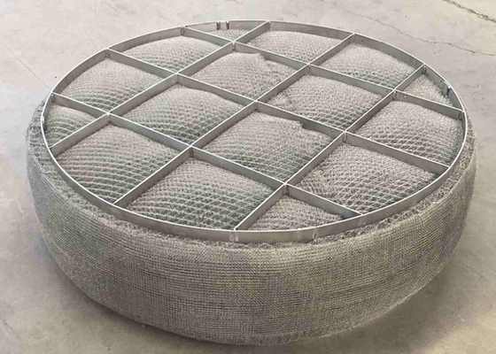 316L het Stootkussen van de roestvrij staalruitverwarmer/Kabel Mesh For Gas Liquid Separation