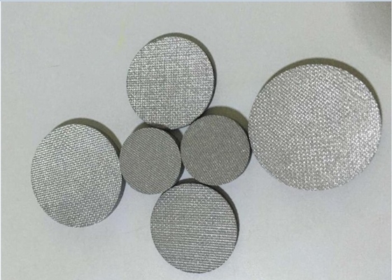 De Gesinterde Draad Erkend Mesh Filters ISO9001 van de slijtageweerstand Roestvrij staal