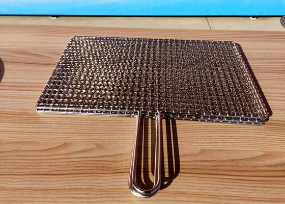 De gezonde/Hygiënische Zilveren Kleur van 316 304 Roestvrij staalgrills voor BARBECUE
