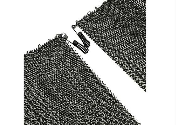 1.5mm Architecturaal het Schermgordijn van Metaalmesh acid resistant fireplace mesh