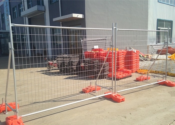 4mm Tijdelijke Omheining Panels, 2100mm de Draadnetwerk van de Hoogterechthoek