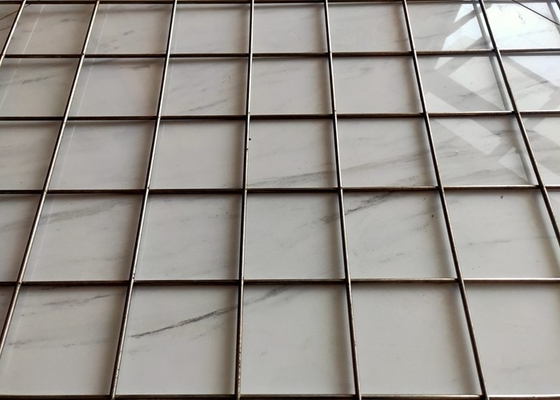 T-304 / 316 Roestvrij Gelast Draadnetwerk 2 &quot; x 4“ Goedgekeurde Openen ISO9001