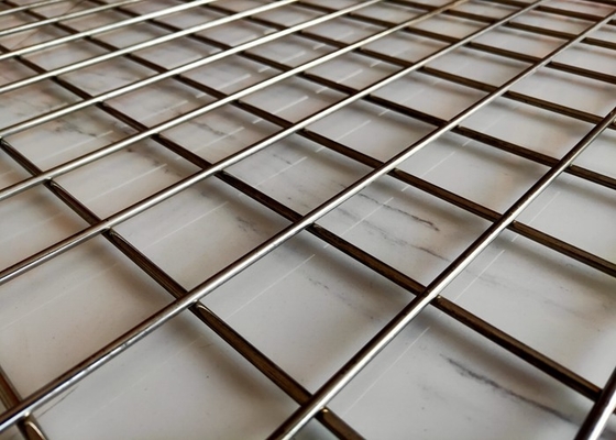 Anti beklim 3x3 Gelaste Draad Mesh Fence Square Hole 0.52m Breedte