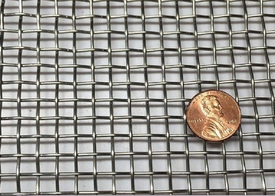316 / 304 roestvrij staal Geweven Draadnetwerk, het Duidelijke Weefselstof van 4X4
