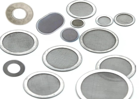 Aangepaste Diameter 0.02mm de Filter van Roestvrij staalmesh discs for lubrication oil