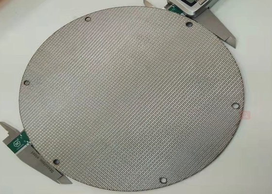 Aangepaste Diameter 0.02mm de Filter van Roestvrij staalmesh discs for lubrication oil