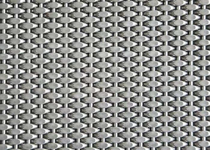 Het schermkabinet Geweven Geplooide Draad Decoratief Mesh Square Cloth 1 Duim