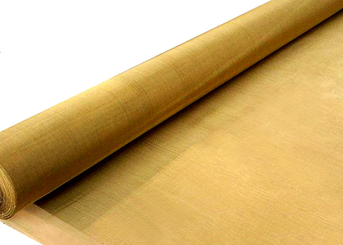 SWG42 80X80 Mesh Brass Filter Screen Mesh/het filtreren Geweven Messingsnetwerk