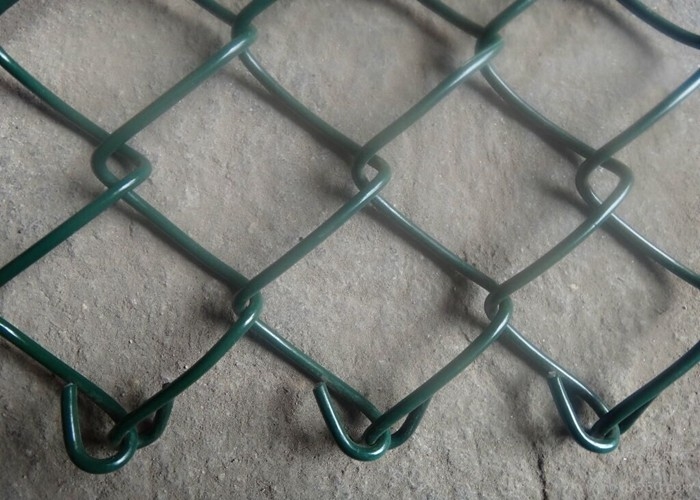 Groene van de Verbindingsmesh fence anti corrosive high van de Metaalketting Aangepaste de Sterktegrootte