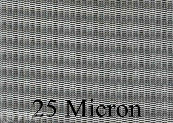 80x700 Mesh Dutch Weave Stainless Steel-Draadnetwerk, de Doek van de 25 Micronfilter