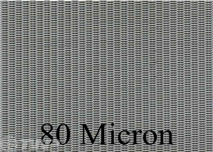 De Nederlandse Draad Mesh Filter Cloth 80 Micron 24x110 van het Weefselroestvrije staal