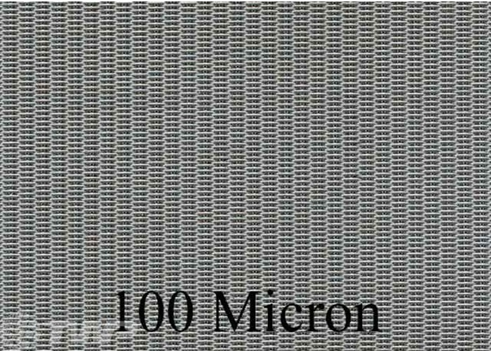 T304 / T316 schakelt het Duidelijke Nederlandse Weefselnetwerk 20x250 de Doek van de 100 Micronfilter in